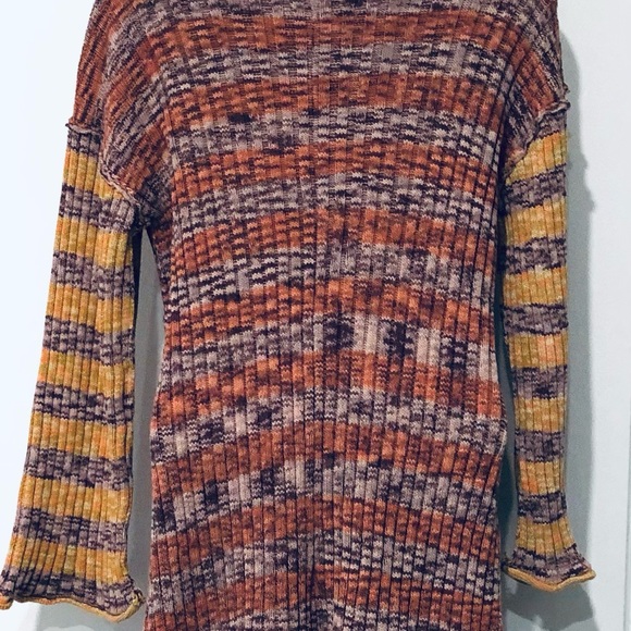 FREE PEOPLE WENDY RIBBED ROMPER KNIT SWEATER.SIZE XS - Picture 11 of 16